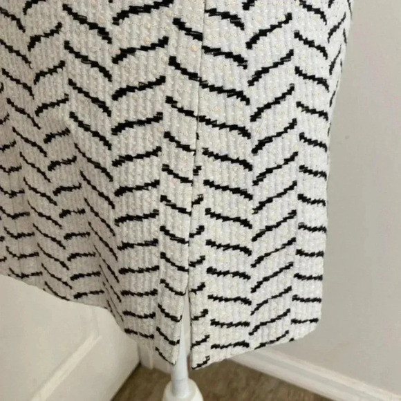 AYR Y2K Spaghetti Strap Tweed Dress Size 0 White Mini Cocktail - Picture 9 of 11